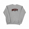 Buffalo Plaid Hockey Mom crewneck