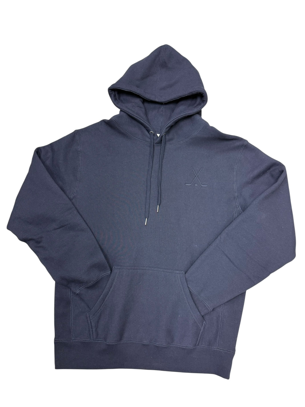Premium Navy Hockey Hoodie