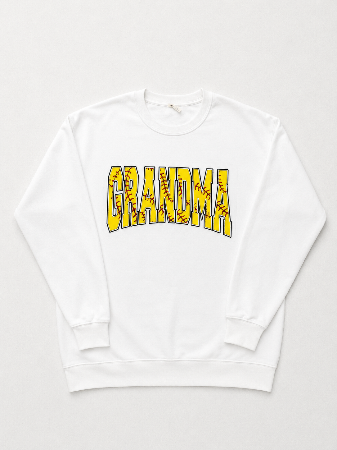 Softball lettered Grandma crewneck