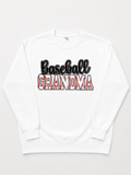 Baseball Grandma crewneck