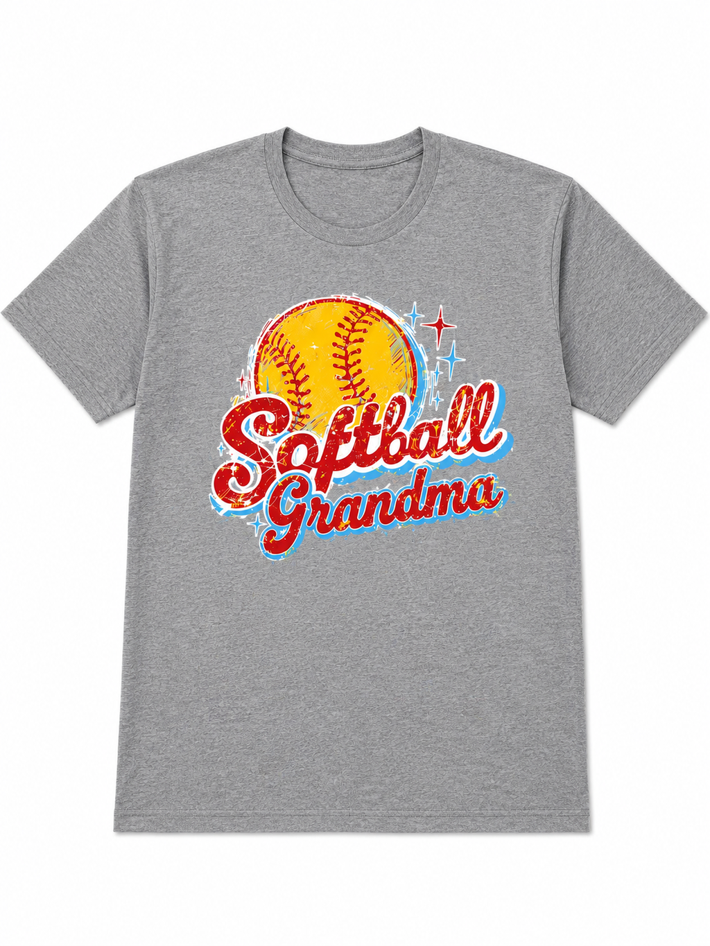 Sparkle Softball Grandma Tee