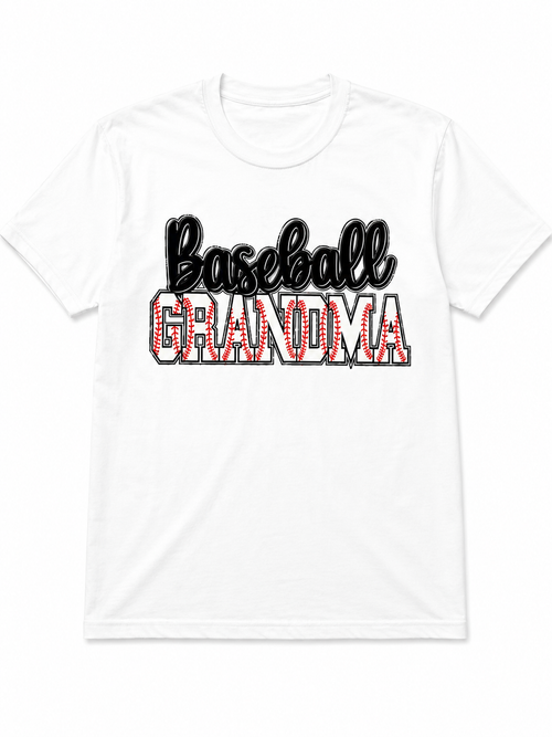 Baseball Grandma Tee