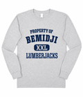 Property of Bemidji Lumberjack long sleeve
