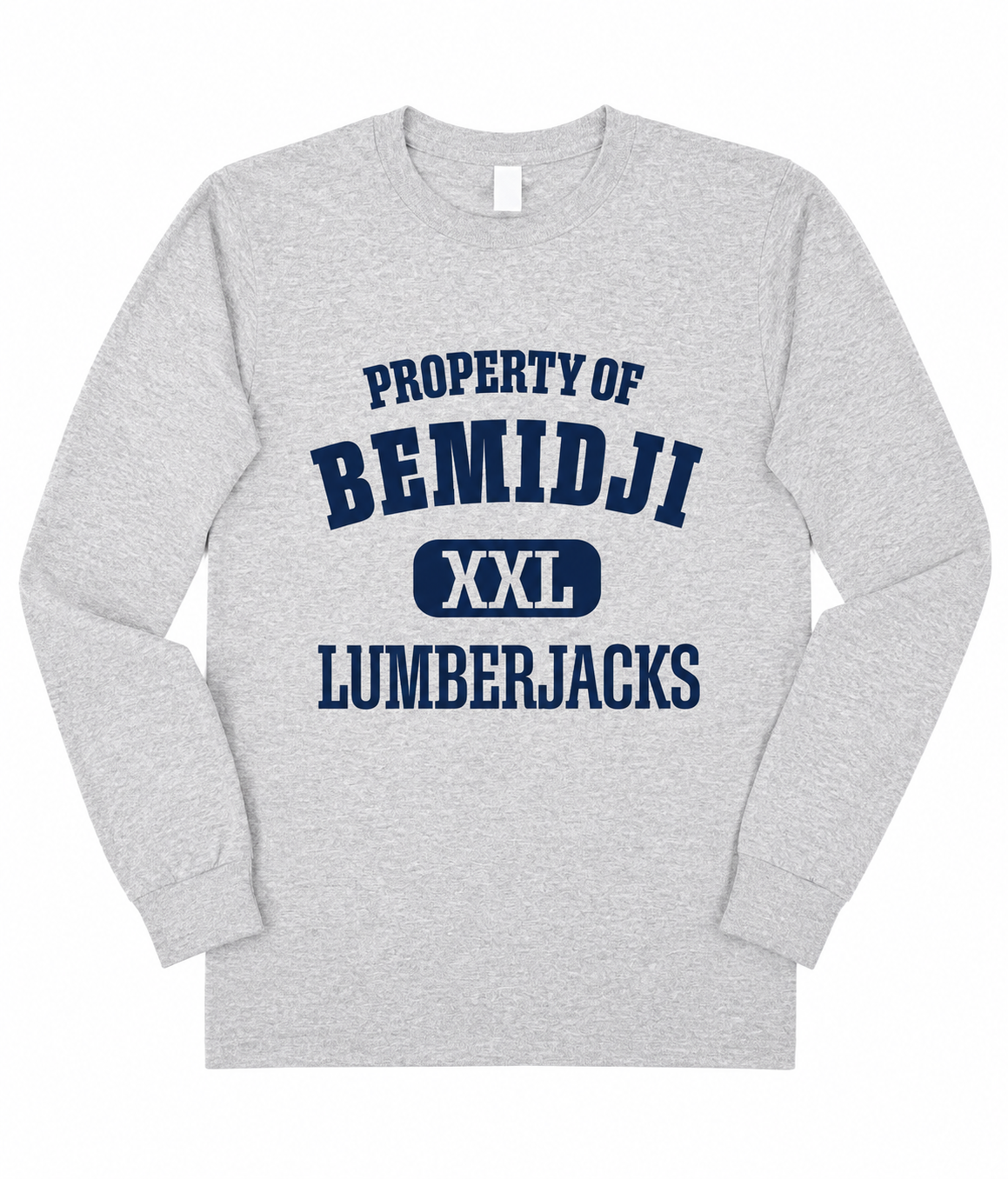 Property of Bemidji Lumberjack long sleeve